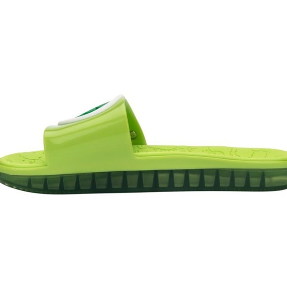 SLIDES | WOMENS MELISSA BEACH SLIDE NEXT GEN +‎ CARE BEARS – GREEN - Picture 1 of 7